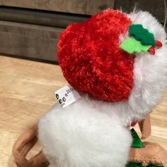 2012 Annalee Santa Mouse With Silver Bell - 6.5” - Picture 4 of 4